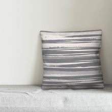 Load image into Gallery viewer, 16&quot; x 16&quot; Gray Kaitlynn Ink Throw Pillow (Set of 4)
