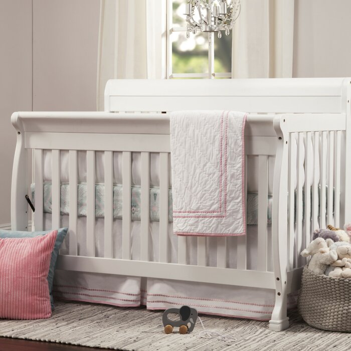Kalani White 4-In-1 Convertible Crib (SB1640)