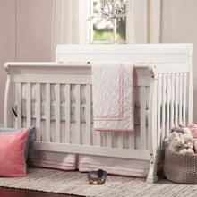 Load image into Gallery viewer, White Kalani 4-in-1 Convertible Crib
