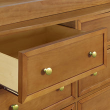 Load image into Gallery viewer, Chestnut Kalani 6 Drawer Double Dresser 7757RR
