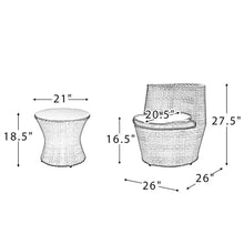 Load image into Gallery viewer, Kalumpang 3 Piece Rattan Seating Group with Cushions

