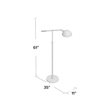 Load image into Gallery viewer, Kamila 61&quot; Reading Floor Lamp

