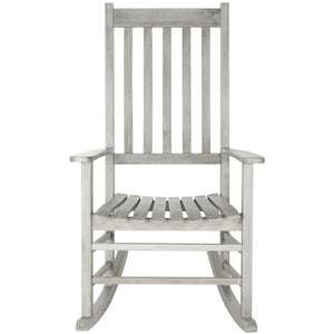 Rocking Chair in Gray Wash Finish #9584