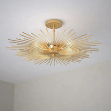 Load image into Gallery viewer, Karissa Sputnik Sphere Semi Flush Mount, 9.5&quot; H x 24&quot; W x 24&quot; D
