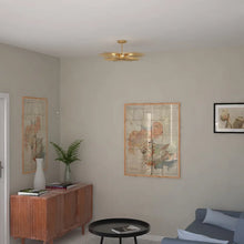 Load image into Gallery viewer, Karissa Sputnik Sphere Semi Flush Mount, 9.5&quot; H x 24&quot; W x 24&quot; D
