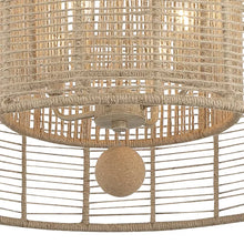 Load image into Gallery viewer, Burnished Silver Karlie 4 - Light Unique / Statement Drum Chandelier
