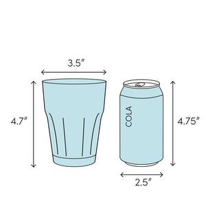 Kartio 14 oz. Drinking Glass (Set of 2) GL1819