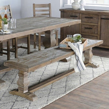 Load image into Gallery viewer, Kasey Reclaimed Wood 83-inch Bench by Kosas Home - 83 Inches 3631RR
