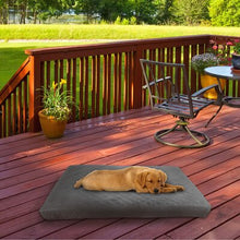 Load image into Gallery viewer, 36&quot; W x 27&quot; D Kasper Waterproof Memory Foam Dog Bed (Set of 2) - 609CE
