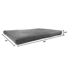Load image into Gallery viewer, 36&quot; W x 27&quot; D Kasper Waterproof Memory Foam Dog Bed (Set of 2) - 609CE

