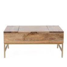 Load image into Gallery viewer, Kassidy Lift Top Coffee Table with Storage Natural Wood  #2098HW
