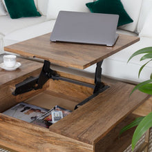 Load image into Gallery viewer, Kassidy Lift Top Coffee Table with Storage Natural Wood  #2098HW
