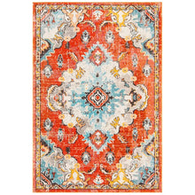Load image into Gallery viewer, Kathryn Oriental Area Rug in Orange 3&#39; x 5&#39;
