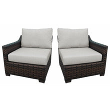 Load image into Gallery viewer, Kathy Ireland Homes &amp; Gardens River Brook Left Arm Sofa And Right Arm Sofa Almond (Set of 2) #2432HW
