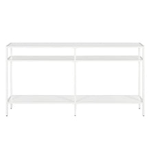 Load image into Gallery viewer, Matte White Kauai Console Table
