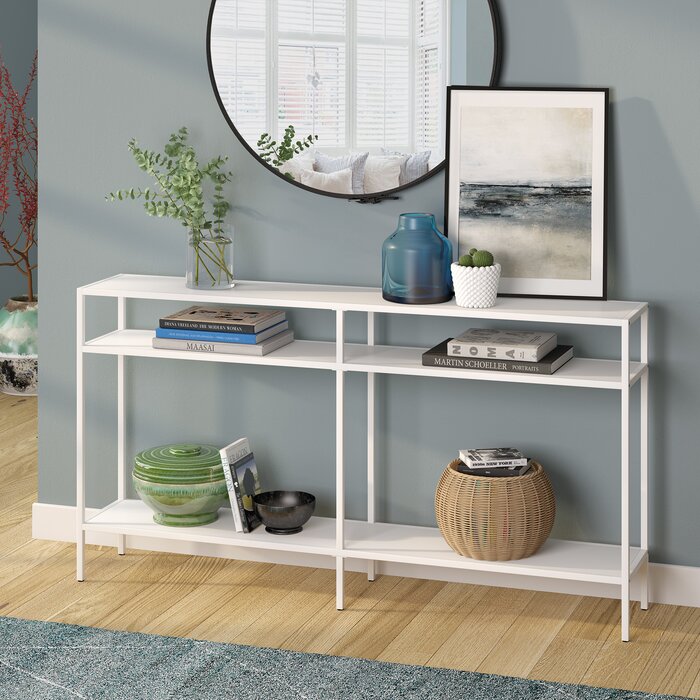 Matte White Kauai Console Table