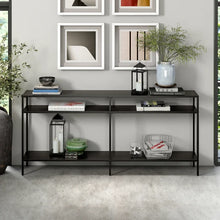 Load image into Gallery viewer, Kauai Steel Console Table 29&quot; x 64&quot; x 12&quot;
