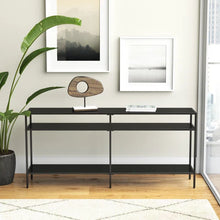 Load image into Gallery viewer, Kauai Steel Console Table 29&quot; x 64&quot; x 12&quot;
