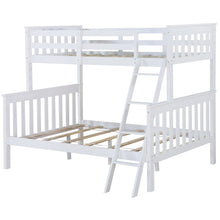 Load image into Gallery viewer, Kawamoto Twin Over Full Solid Wood Standard Bunk Bed
