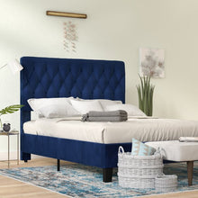 Load image into Gallery viewer, Kayden Tufted Upholstered  Low Profile Standard Bed 5212RR
