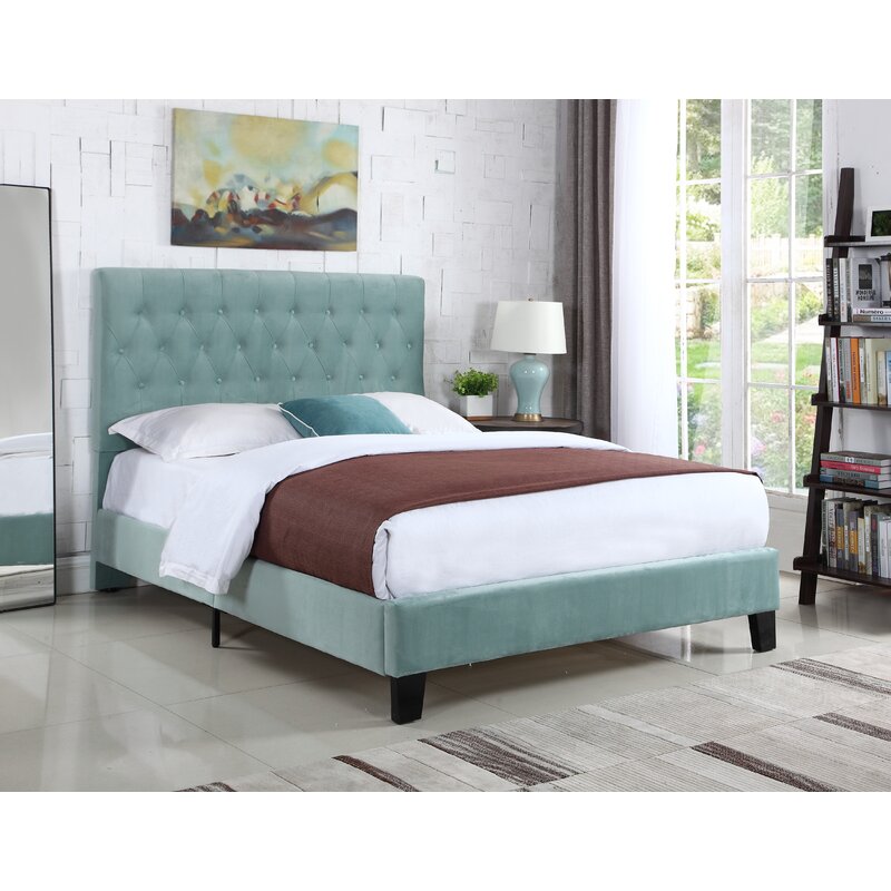 Kayden Tufted Upholstered Low Profile Standard Bed