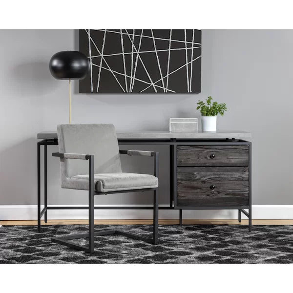 Keana Upholstered Arm Chair (Set of 2)