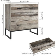 Load image into Gallery viewer, Kedrian 3 - Drawer Dresser
