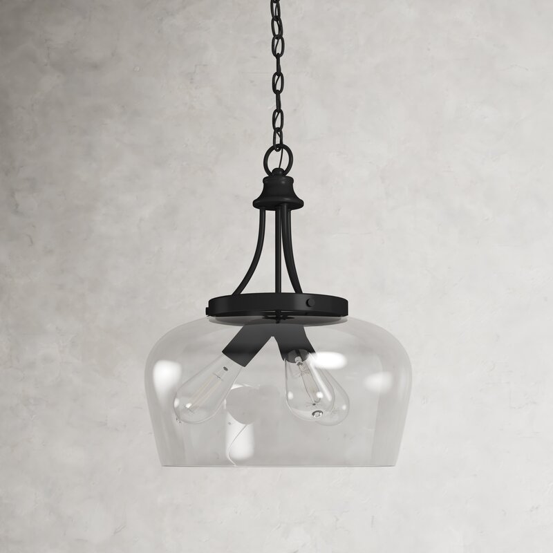 Keener 3 - Light Unique Dome Pendant
