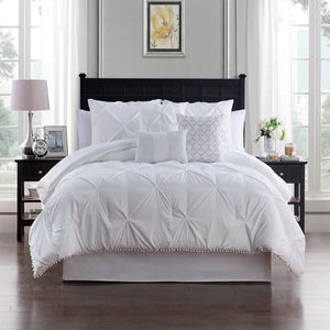 Keesey Reversible 7 Piece Comforter Set 1357CDR