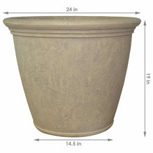 Load image into Gallery viewer, Kehlani Resin Pot Planter
