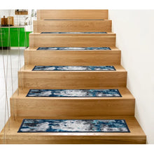 Load image into Gallery viewer, Blue Kehr Modern Abstract Stair Tread (Set of 10)
