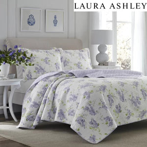 Keighley Pastel Purple Quilt Set 1420CDR