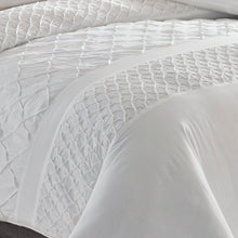 Load image into Gallery viewer, Keil White Standard Cotton 180 TC Reversible Modern &amp; Contemporary 2 Piece Duvet Cover Set 3329AH/GL

