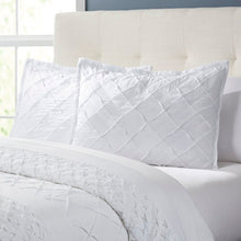 Load image into Gallery viewer, Keil White Standard Cotton 180 TC Reversible Modern &amp; Contemporary Duvet Cover Set MRM3432
