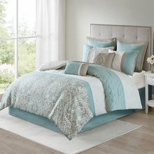Load image into Gallery viewer, King Keller 8 Piece Comforter Set

