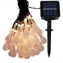 Load image into Gallery viewer, Kellison 20&#39; Outdoor LED Solar Powered 30 - Bulb Novelty String Light EC1488
