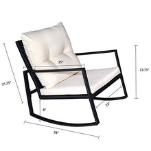 Load image into Gallery viewer, Kemmer Metal 2 - Person Seating Group with Cushions MRM3771
