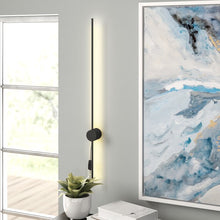 Load image into Gallery viewer, Kempinski 1 - Light LED Plug-in/Hardwire Black Flush Mount
