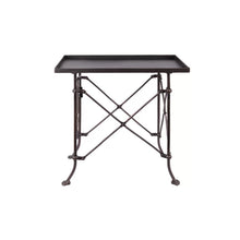 Load image into Gallery viewer, Bronze Kendis 20&#39;&#39; Tall Tray Top End Table
