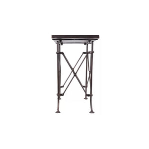 Bronze Kendis 20'' Tall Tray Top End Table