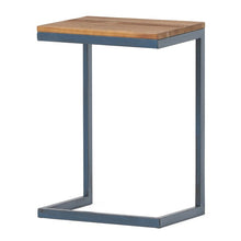 Load image into Gallery viewer, Kendly 25.5'' Tall Solid Wood C Table End Table
