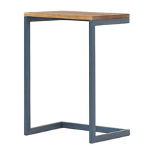 Load image into Gallery viewer, Kendly 25.5'' Tall Solid Wood C Table End Table
