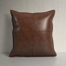 Load image into Gallery viewer, Kennard Leather/Suede Throw Pillow 22&quot; x 22&quot; - SET OF 2
