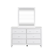 Load image into Gallery viewer, White Kennell Beveled Dresser Mirror - AS IS (248MM)
