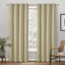 Load image into Gallery viewer, 52&quot; W x 84&quot; L Kennith Polyester Blackout Curtain Pair (Set of 2)
