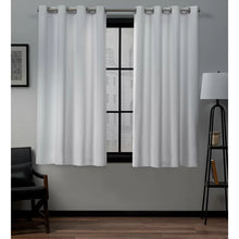 Load image into Gallery viewer, Kennith Solid Max Blackout Thermal Grommet Curtain Panels 52&quot; x 63&quot; (Set of 2)
