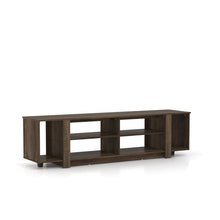 Load image into Gallery viewer, Dark Dusty Oak Kenton TV Stand for TVs up to 75&quot;
