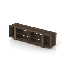 Load image into Gallery viewer, Dark Dusty Oak Kenton TV Stand for TVs up to 75&quot;

