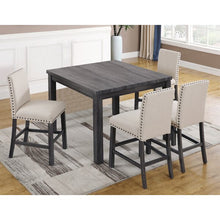Load image into Gallery viewer, Antique Gray  Kenzo Counter Height Dining Table 1641AH

