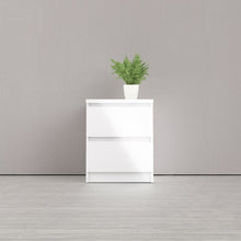 Load image into Gallery viewer, Kepner 2 - Drawer Nightstand High White MH42
